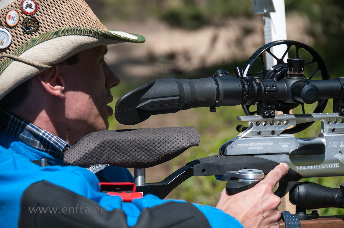 Romi Agar, Steyr LG 110 Field Target, Sightron SIII SS 10-50x60